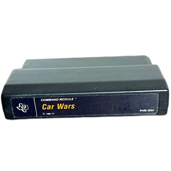 Texas Instruments Car Wars Game Command Module Game Cartridge TI-99/4A PHM3054 - Picture 1 of 3